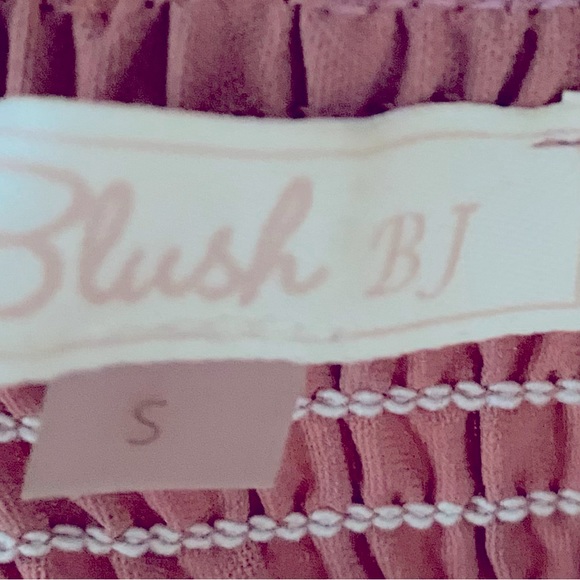 BLUSH BJ Ruched Mauve Mini Dress - Picture 8 of 9